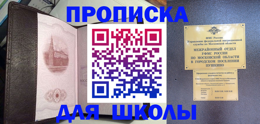 временная регистрация для школы в Лесном